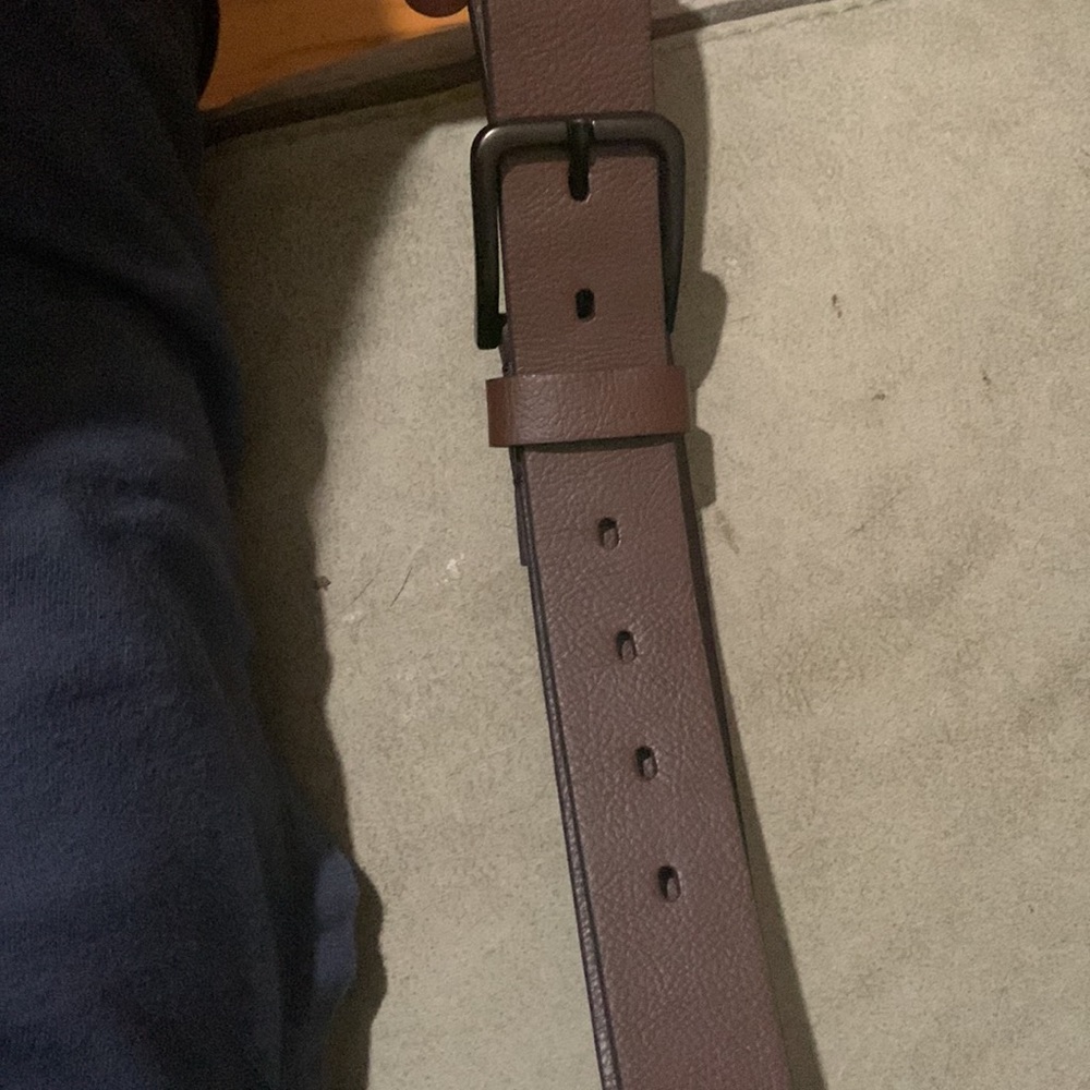 Brown GoodFellow & Co Leather Belt . NWT . Size XL 40-44  . Man Made Materials